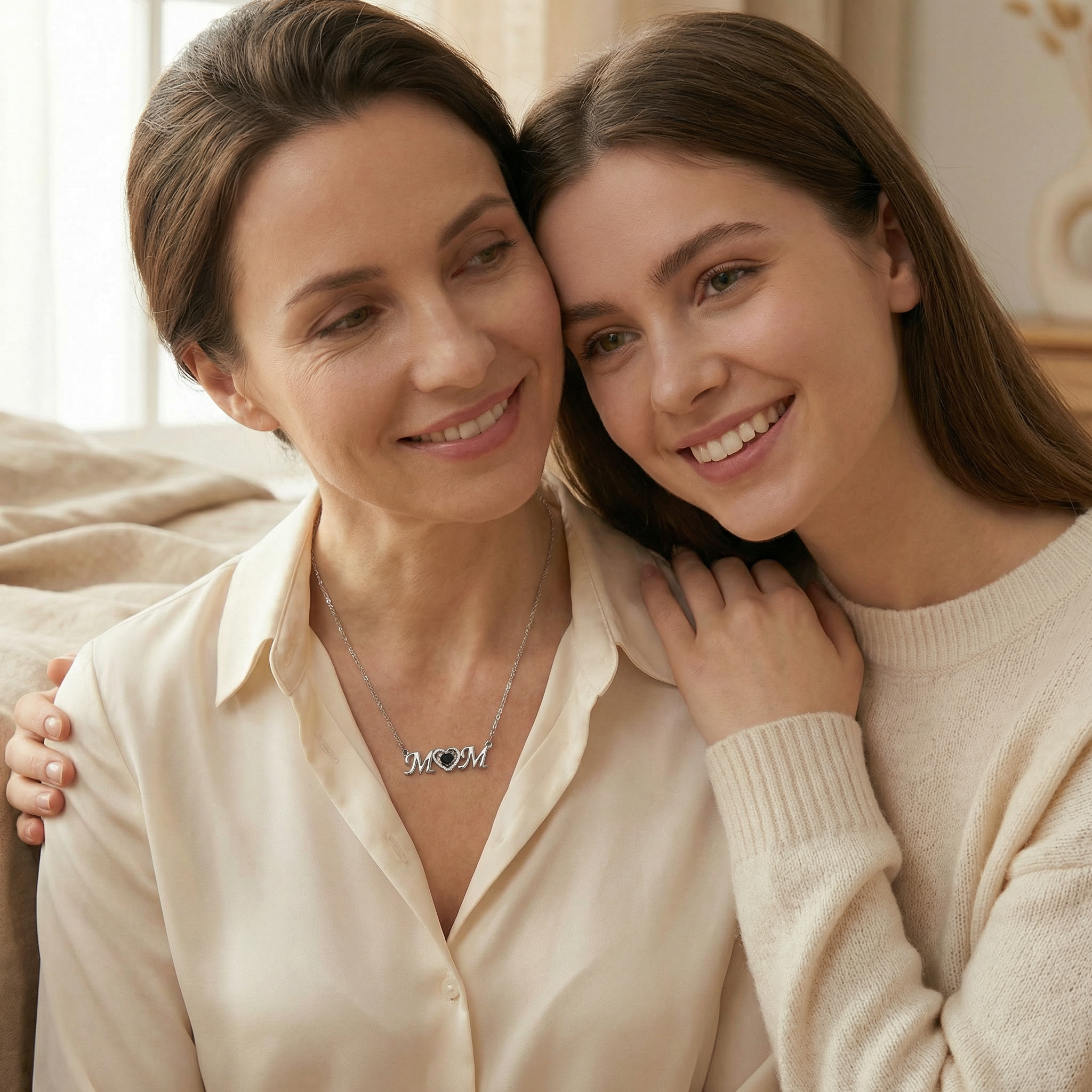 Personalized Mom Photo Necklace