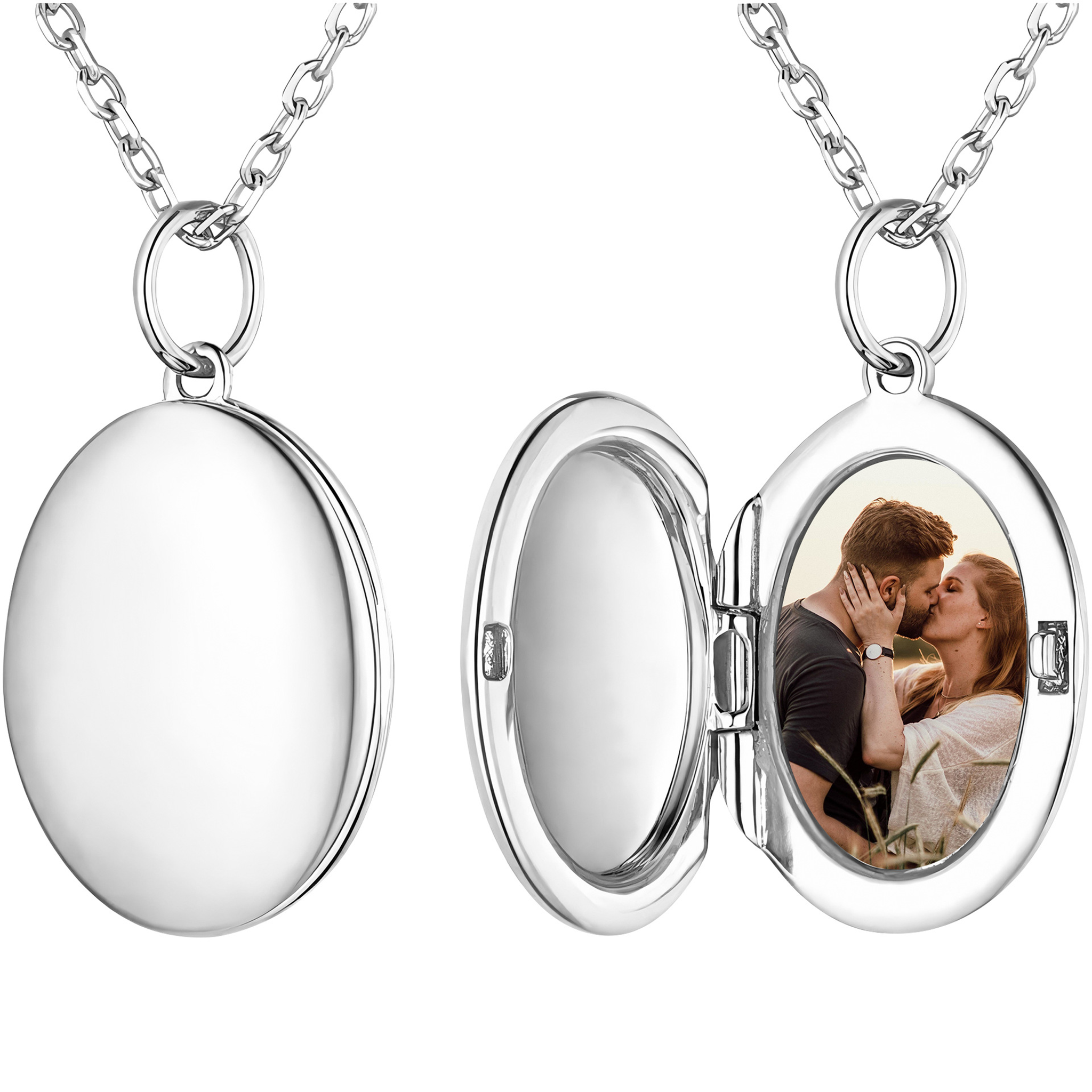 Custom Photo Engraved Necklace
