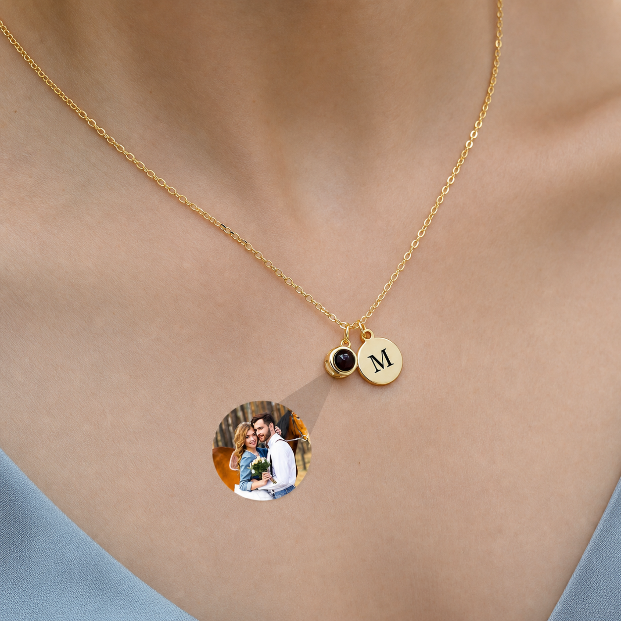 Personalized Photo Necklace