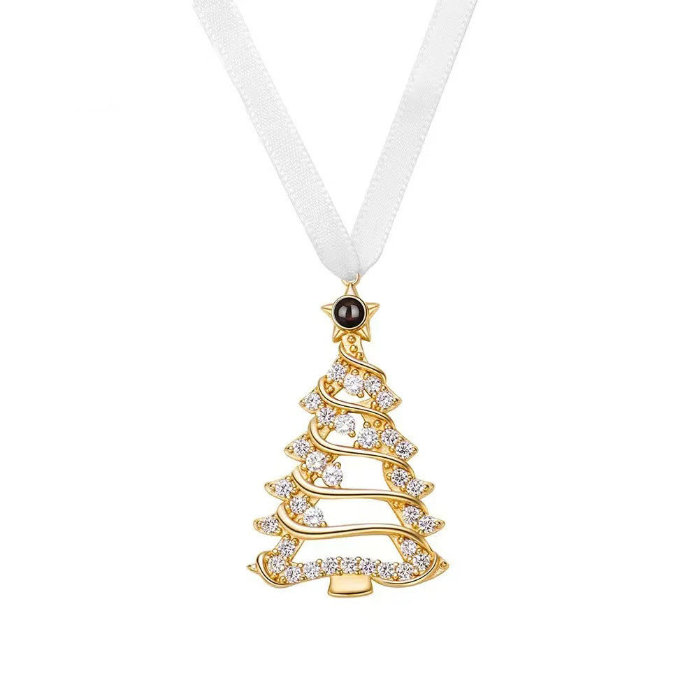 Personalized Christmas Tree Photo Ornament