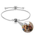 Personalized Photo Slider Bracelet
