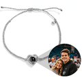 Personalized Heart Photo Bracelet