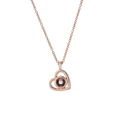 Custom Heart Photo Necklace