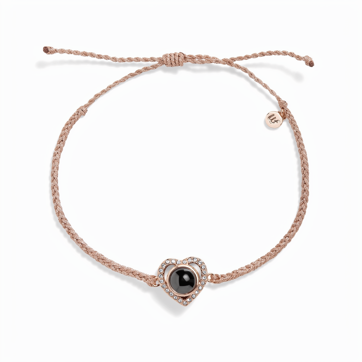 Personalized Heart Photo Bracelet