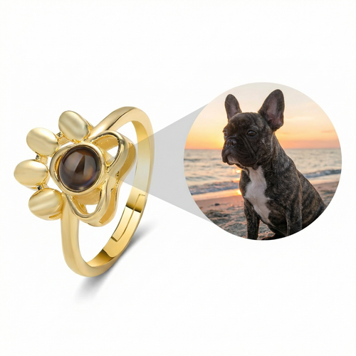 Custom Pet Photo Ring