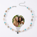 Custom Photo Conch Shell Necklace