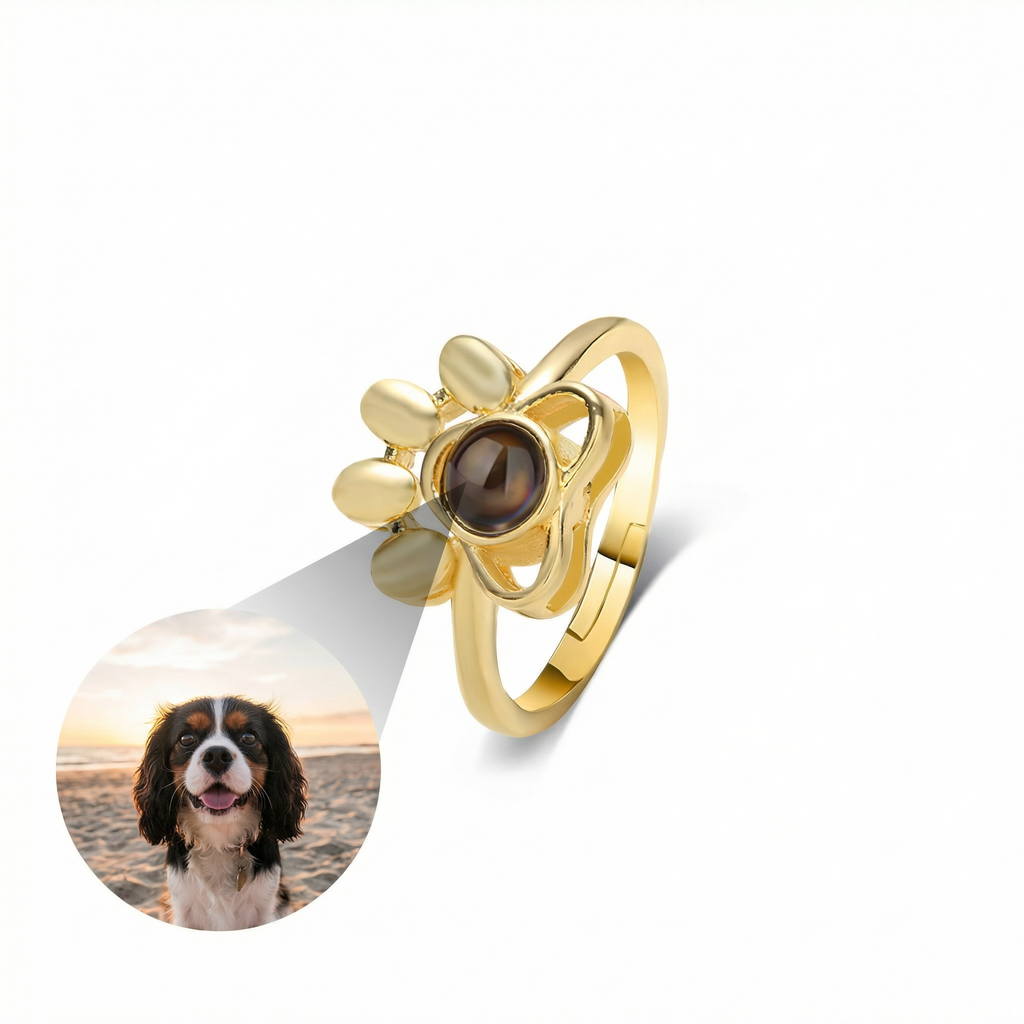 Custom Pet Photo Ring